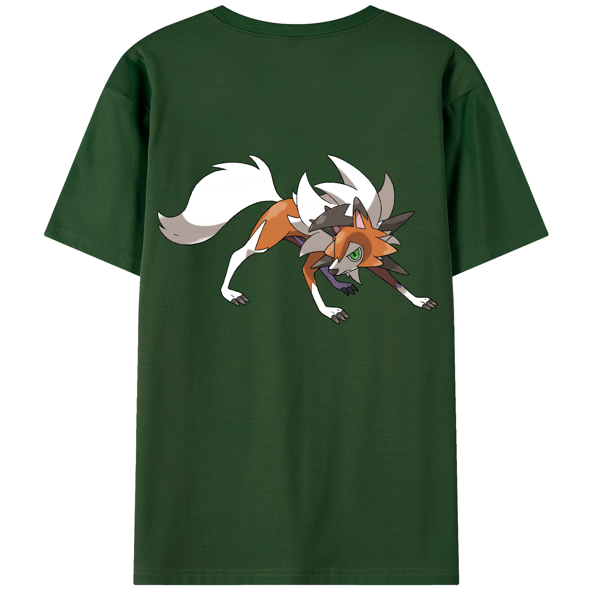 （画像用） ポケットモンスター Pokémon 綿100％半袖Tシャツ（背面プリント）